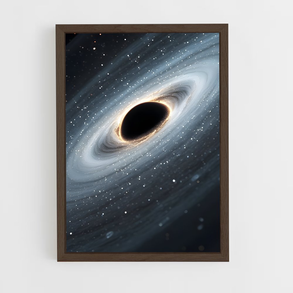Poster Eclipse Galactique – affiche Trou Noir (vue 5)